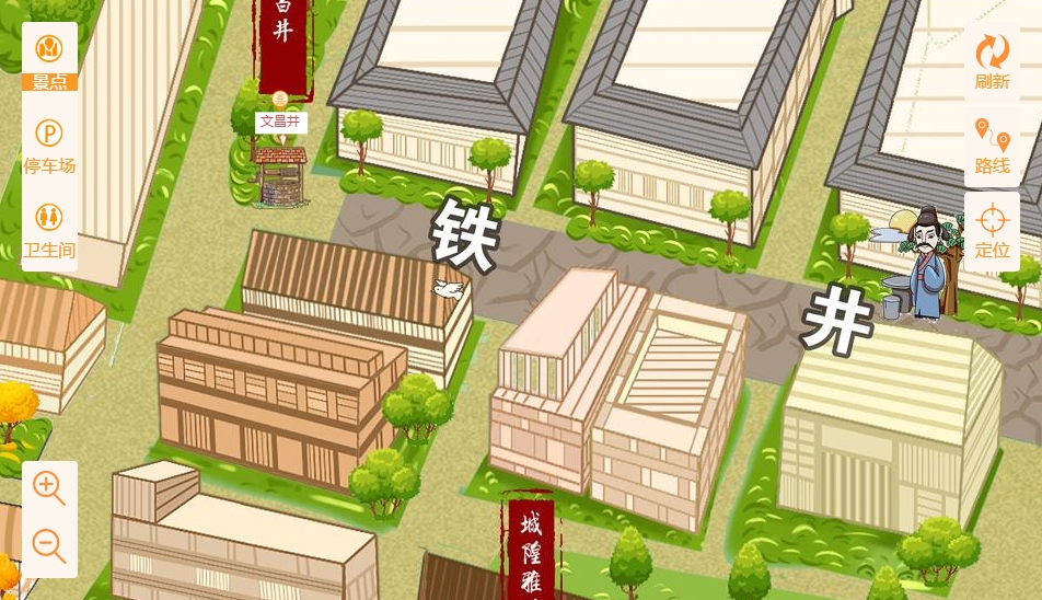 郾城智慧景区：手绘地图与语音导览的完美融合