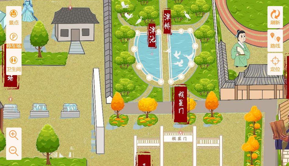 郾城手绘地图景区语音讲解导览系统：智慧景区建设的基石